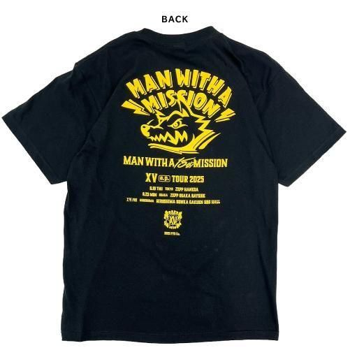 XLサイズ MAN WITH A MISSION XV.ep ツアーTシャツ XV.epツアーTシャツ - MWAM Web Shop