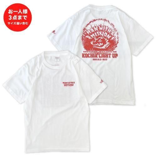 マンウィズ 15th AnnivロゴTシャツ オレンジ Sサイズ Amazon