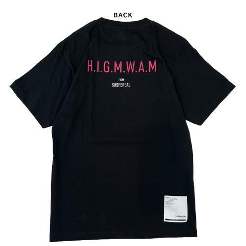 MAN WITH A MISSION H.I.G.M.W.A.M Tシャツ　黒 H.I.G.M.W.A.M Tシャツ（ブラック） - MWAM Web Shop