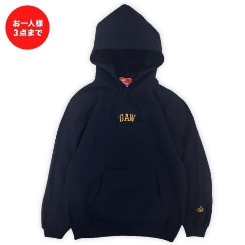 GAW刺繍パーカー（ネイビー） - MWAM Web Shop