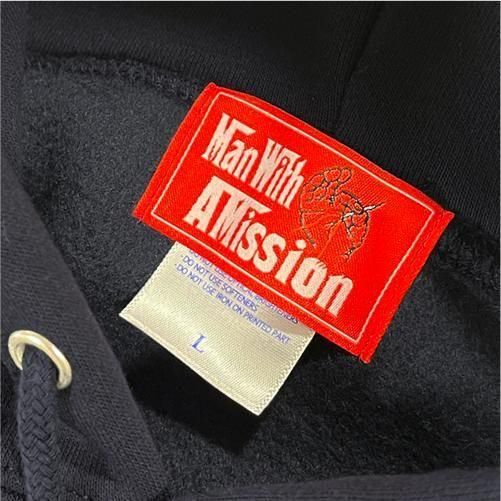 MAN WITH A MISSION　GAW刺繍パーカー GAW刺繍パーカー（ネイビー） - MWAM Web Shop