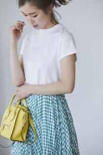 【再入荷】SVTロゴ刺繍Tシャツ(ホワイト)