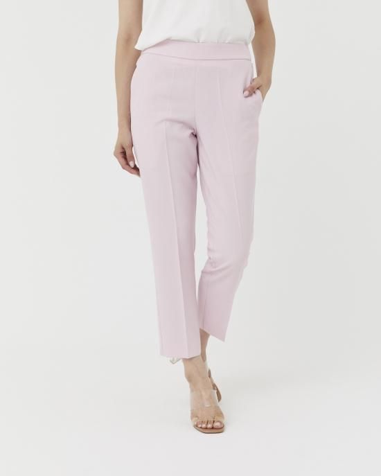 美品】SEVENTEN ベーシックパンツコーラルS