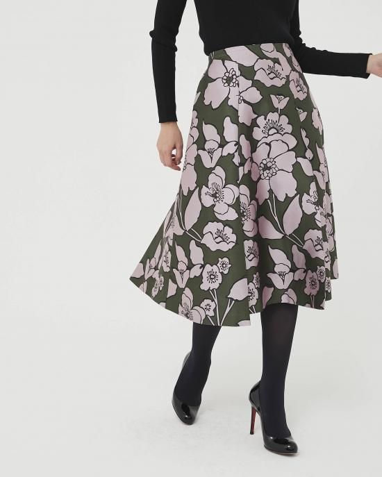 セブンテン　スカート 30％off】オックススカート(チェック) - seventen