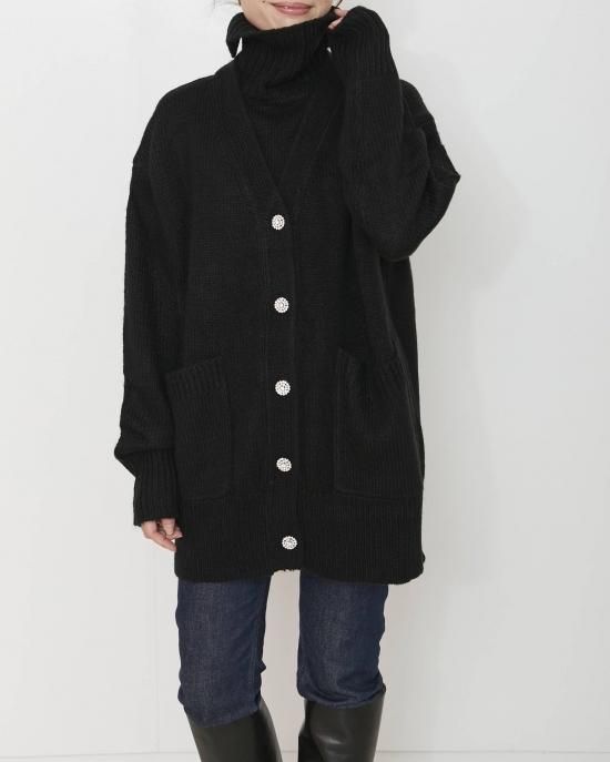 レイヤードタートルニット(ホワイト) - seventen