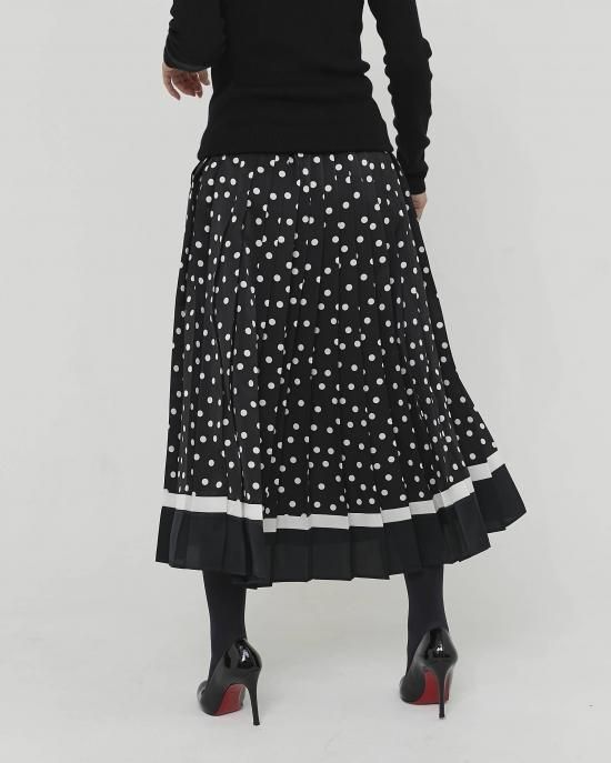 SALE♪57%OFF ドット柄 フレアスカート スカート レディース
