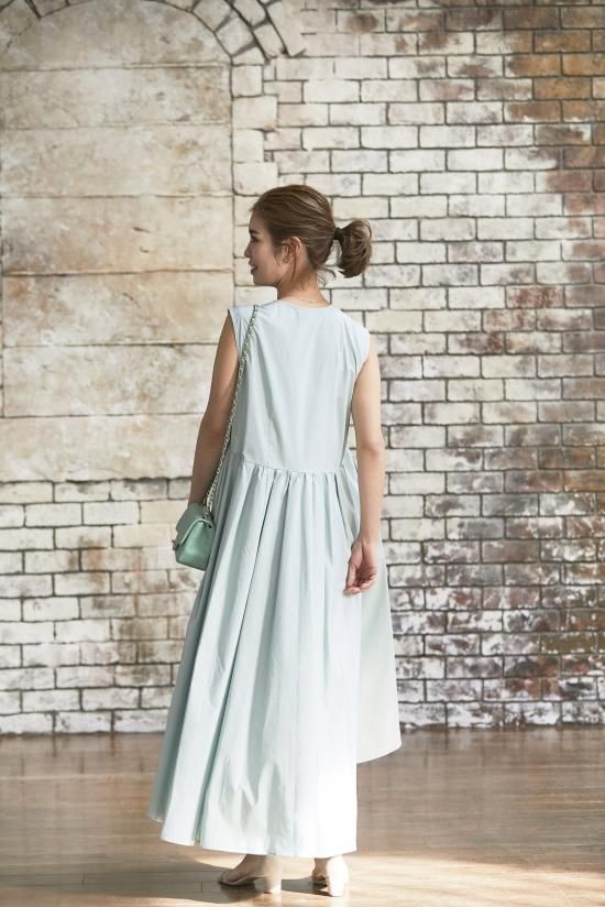 再入荷】タフタボウタイドレス(ミント) - seventen