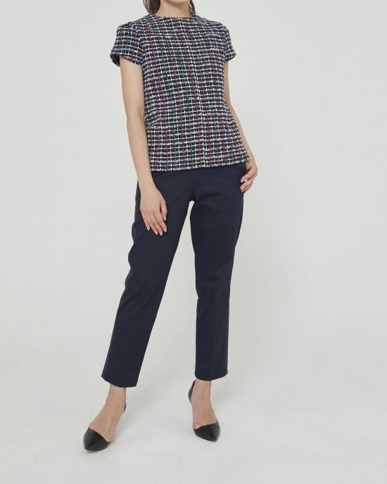 【新品タグ付】SEVENTEN ベーシックパンツ（ダンガリー）S ベーシックパンツ(ダンガリー) - seventen