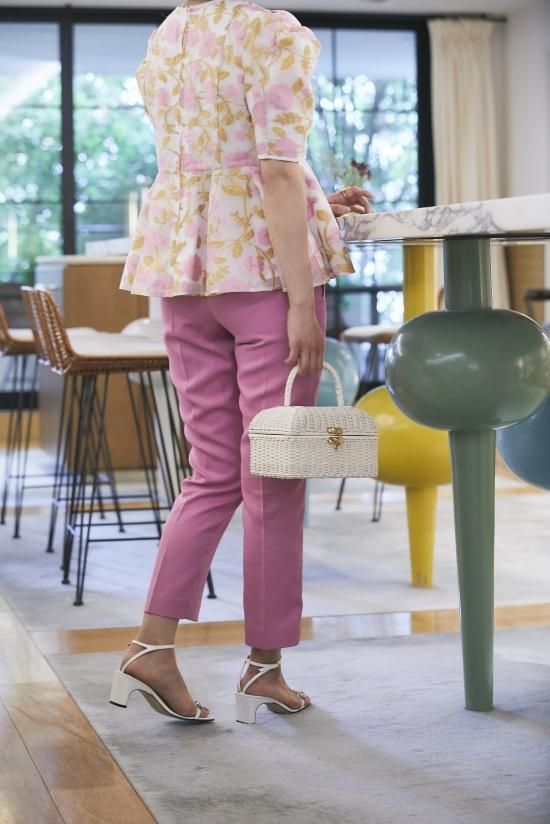 高い信頼 厚い信頼 ベーシックパンツ(ピンク) seventen - パンツ