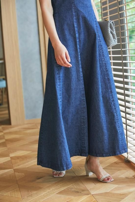 本日中お値下げ！新品未使用！セブンテン♡肩リボンワンピース ストラップリボンティアードワンピース(ブラック) - seventen