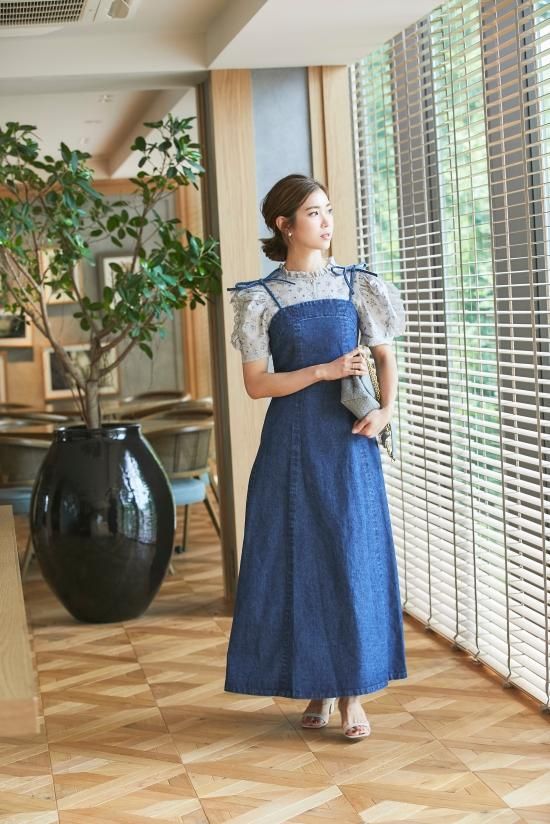 SEVENTEN by MIHO KAWAHITOリボンストラップワンピース SEVENTEN by MIHO KAWAHITOリボンストラップワンピース - メルカリ