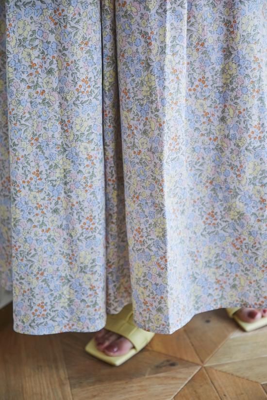 CIVAZIZE　ローズプリント ドレープネック 　SIZE44 フリマ最安値 XSサイズあり【an /アン】4way/ 袖取り外し可能/ ネクタイ付き