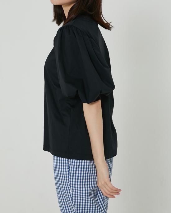 バルーンスリーブTシャツ(ホワイト) - seventen