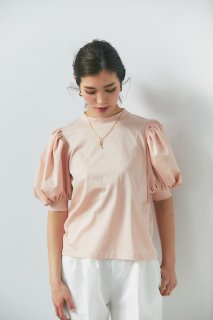 バルーンスリーブTシャツ(ピンク)