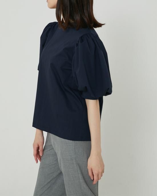 バルーンスリーブTシャツ(ネイビー) - seventen バルーンスリーブTシャツ(ネイビー) - seventen