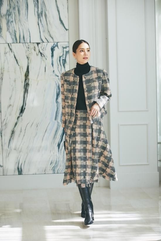 SEVENTEN ツイードジャケット 20％off】ツイードジャケット(グレー) - seventen