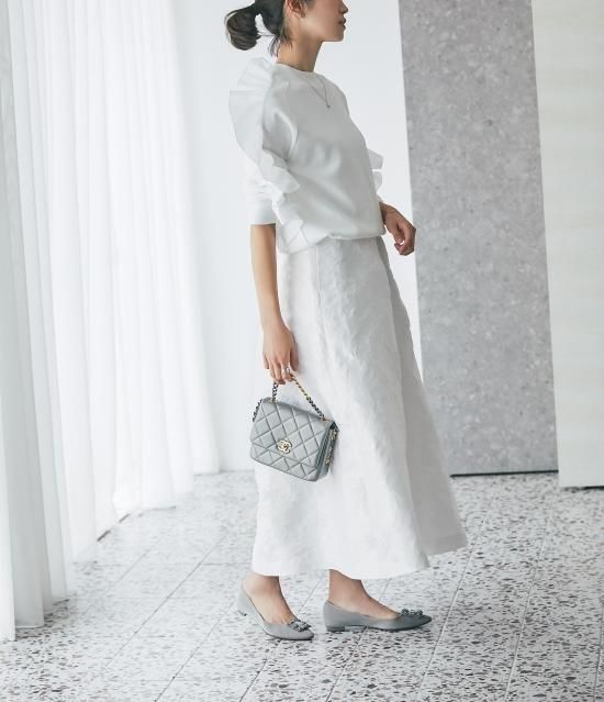今話題のアイテムを 30％off】フリルニット(ホワイト) - seventen ニット/セーター