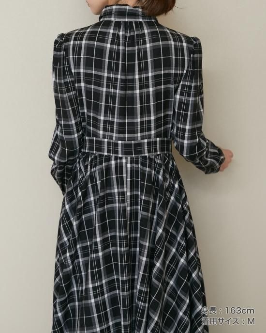40%off】チェックネルシャツワンピース(ベージュ) - seventen 40%off】チェックネルシャツワンピース(ベージュ) - seventen