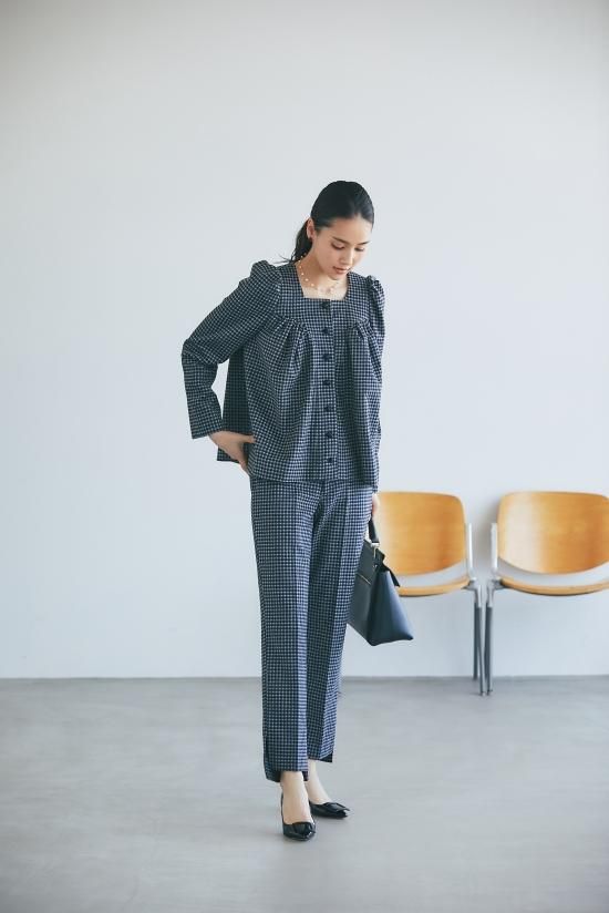 60%off】ガンクラブチェックウールパンツ(ブラック) - seventen 60%off】ガンクラブチェックウールパンツ(ブラック) - seventen