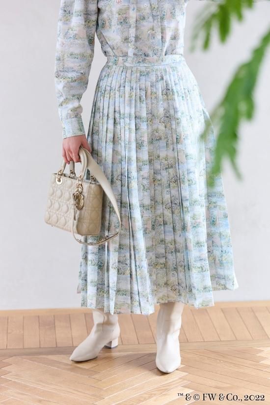 再予約】ピーターラビット™️プリントプリーツスカート - seventen 再予約】ピーターラビット™️プリントプリーツスカート - seventen