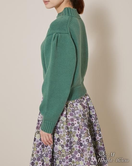 タックスリーブニット(ブラック) - seventen