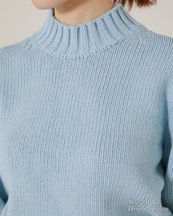 タックスリーブニット(ライトベージュ) - seventen