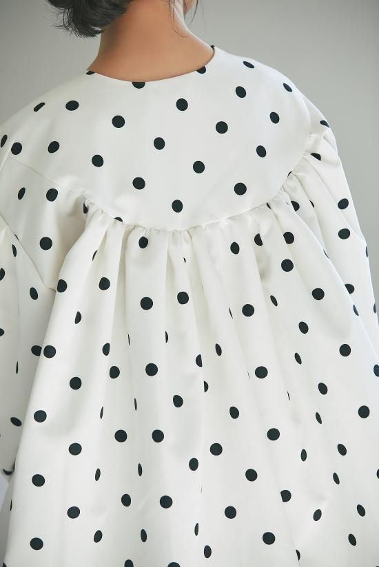 ドットコクーンミディアムコート(アイボリー) - seventen