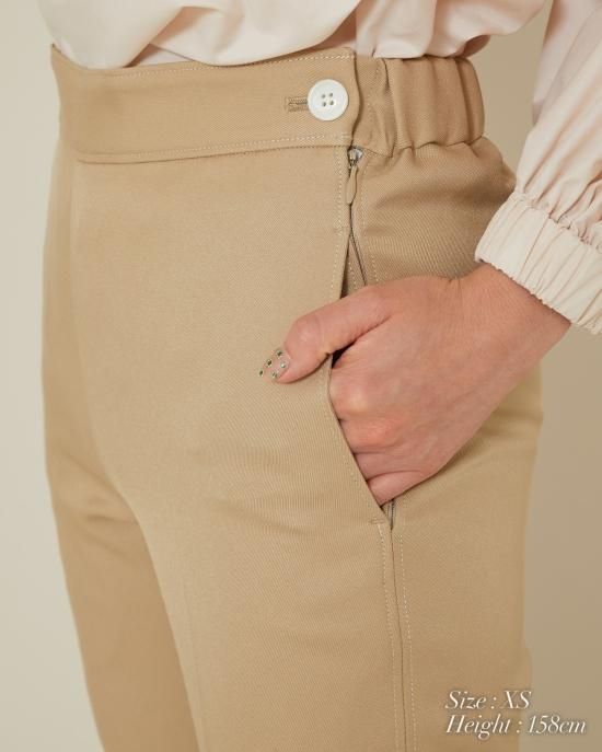 SEVEN TENセブンテン★ベーシックパンツ ベーシックパンツ(ブラック) - seventen