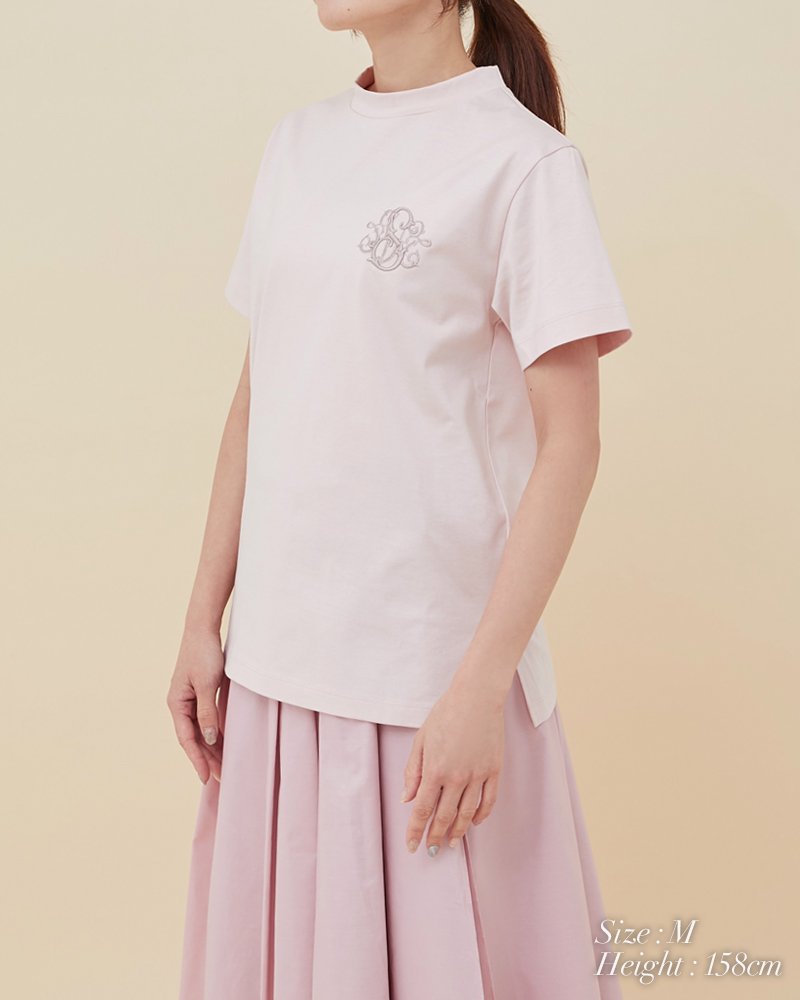 SEVEN TEN SVT刺繍Tシャツ(ピンク)S - Tシャツ/カットソー(半袖/袖なし)
