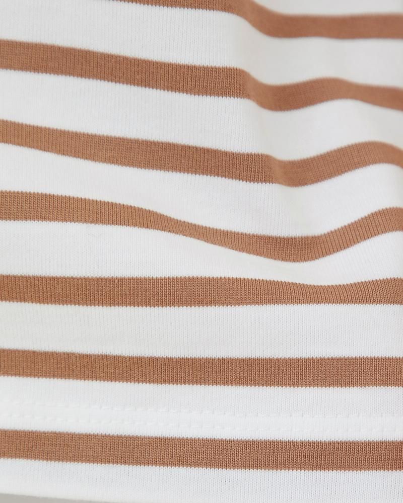 SEVEN TEN セブンテン SVT刺繍Tシャツ(シェルピンク) S SVT刺繍Tシャツ(シェルピンク) - seventen
