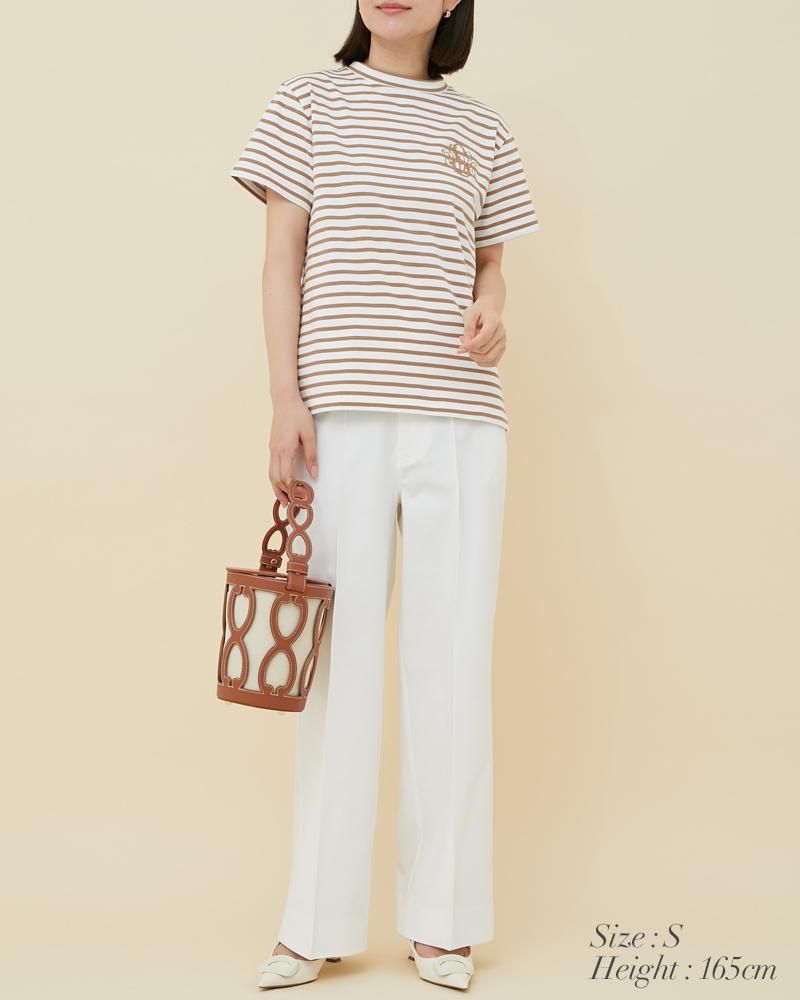 20%off】ハイウエストストレートパンツ(ピンク) - seventen 20%off】ハイウエストストレートパンツ(ピンク) - seventen