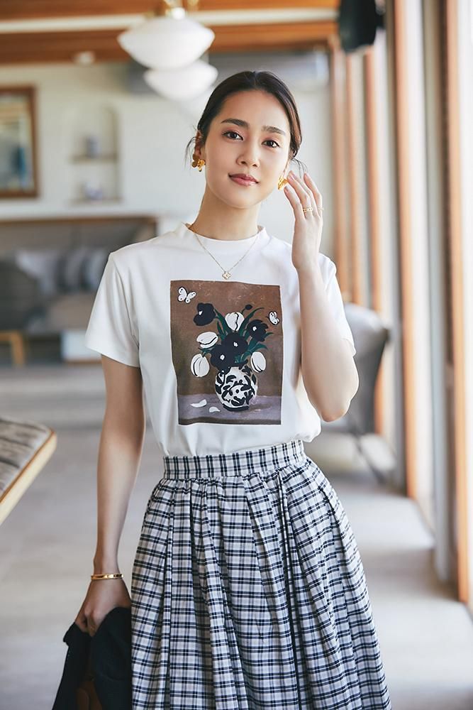 アメージングタイランド・グランドセール アートプリントTシャツ(ブラウン) - seventen Tシャツ(半袖/袖なし)