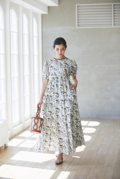 超美品☆seventenbymihokawahito☆ティアードワンピ | www.proesmin.com