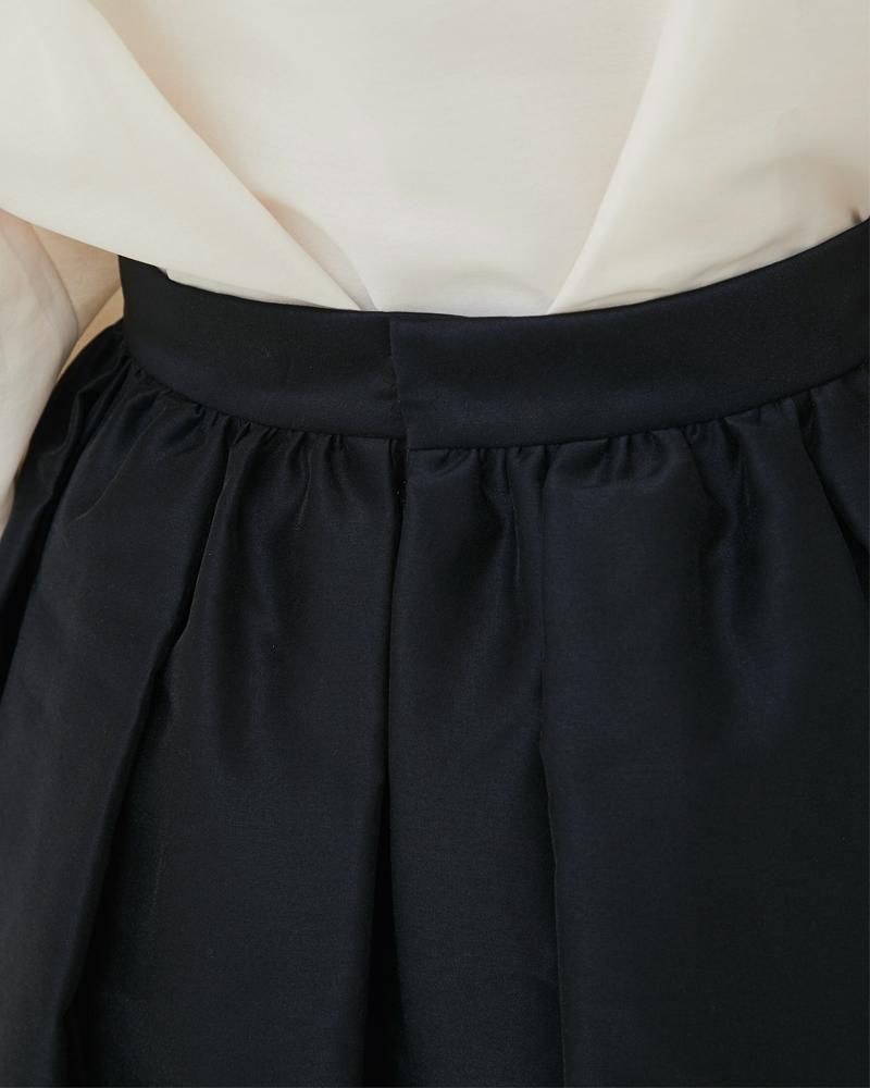 オーガンジースカート(オフホワイト) - seventen