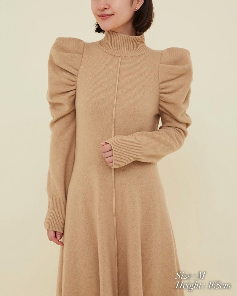 SEVEN TEN by MIHO KAWAHITO タックスリーブニット