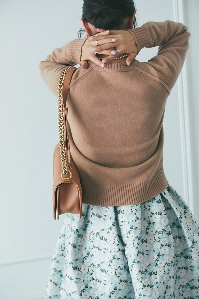【美品】セブンテン SEVENTEN ♡ベーシッククルーネックニット 美品】セブンテン SEVENTEN ♡ベーシッククルーネックニット