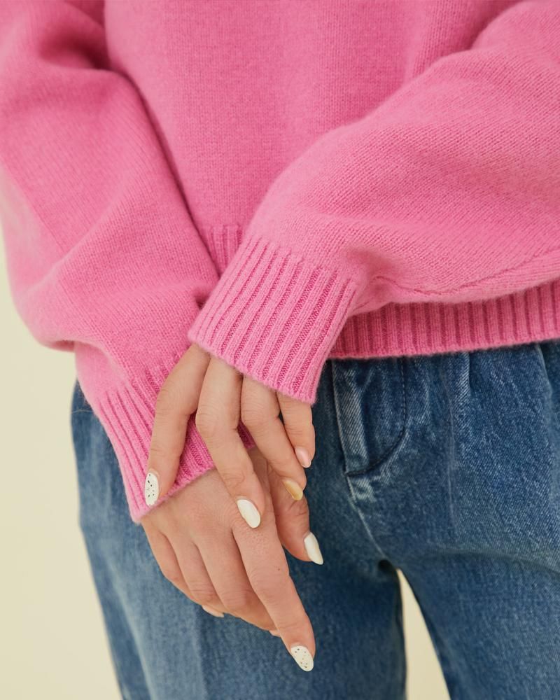 【美品】セブンテン SEVENTEN ♡ベーシッククルーネックニット ベーシッククルーネックニット(ライトグレー) - seventen