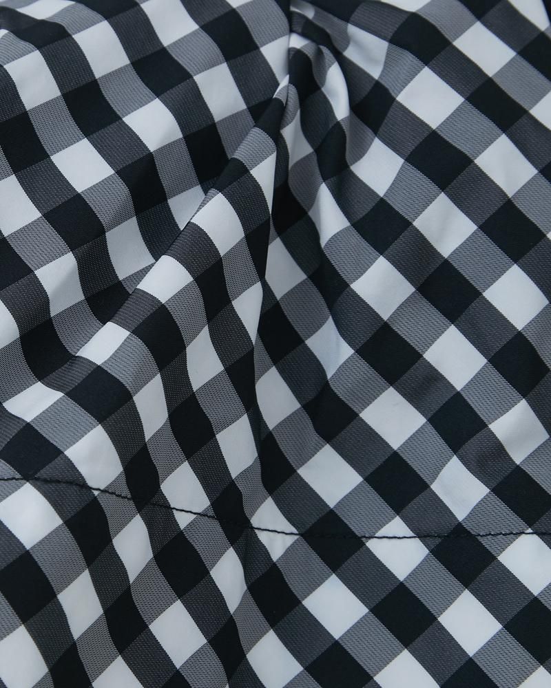 ラッフルティアードスカート(ギンガムチェック) - seventen