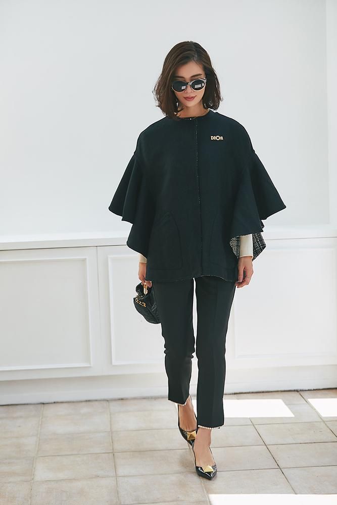 30%off】ラッフルスリーブリバーシブルコート(ブラック) - seventen 30%off】ラッフルスリーブリバーシブルコート(ブラック) - seventen
