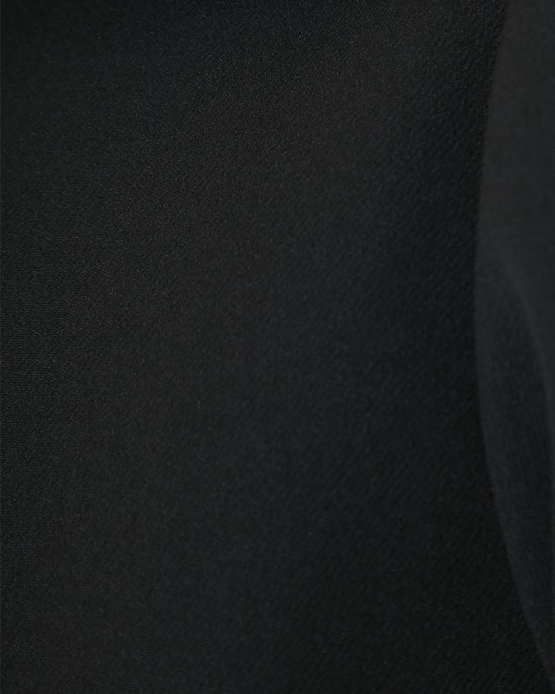 再入荷】フロントタックボウタイワンピース(ブラック) - seventen 再入荷】フロントタックボウタイワンピース(ブラック) - seventen