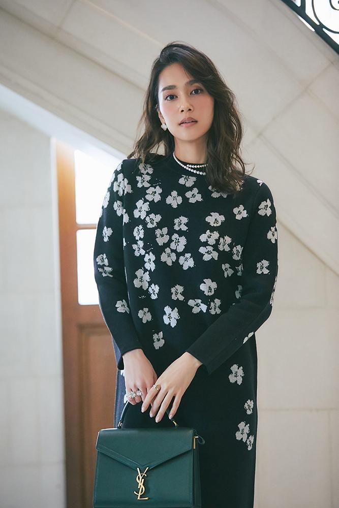 惠美惠シリーズ】☆ワンピース☆ 伸縮性ある ニットワンピース