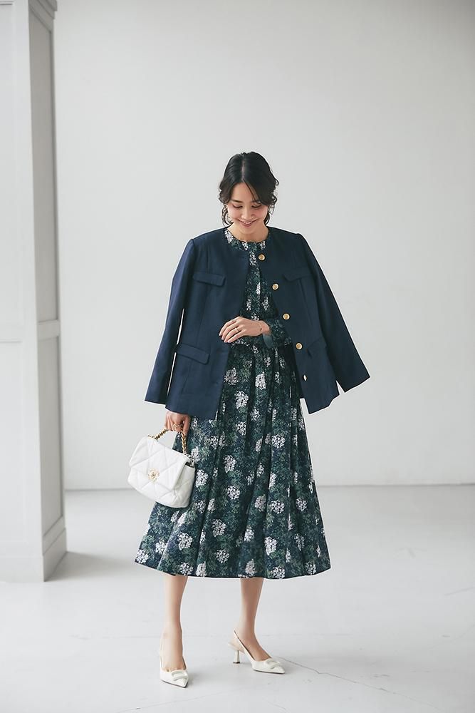 30％off】スクエアカラー2WAYジャケット(ネイビー) - seventen