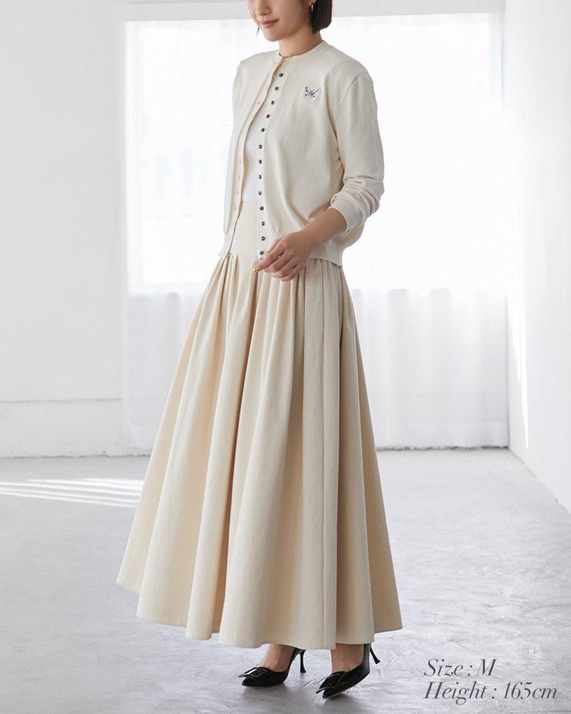 ハイウエストタックスカート(ピンク) - seventen