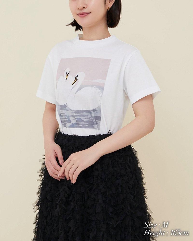 アートプリントTシャツ(ブラック) - seventen アートプリントTシャツ(ブラック) - seventen