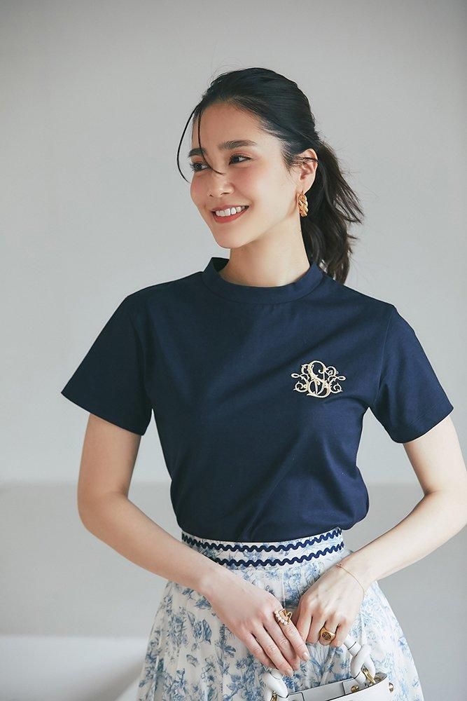 SVT刺繍Tシャツ(ネイビー) - seventen