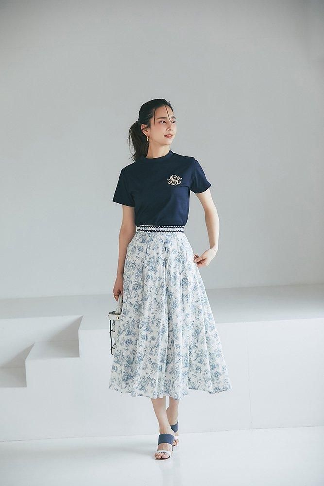 SVT刺繍Tシャツ(ネイビー) - seventen
