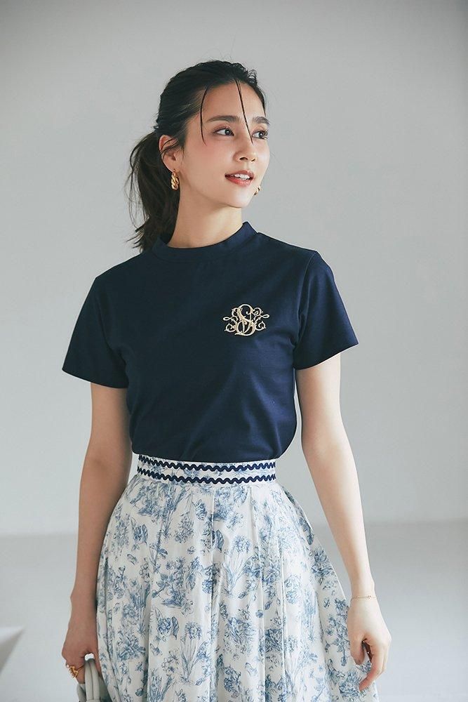 SVT刺繍Tシャツ(ネイビー) - seventen SVT刺繍Tシャツ(ネイビー) - seventen