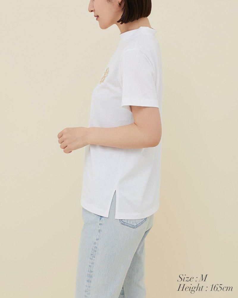 Chesty - 新品未使用✨SVTロゴ刺繍Tシャツ（ホワイト×ﾈｲﾋﾞｰ）の