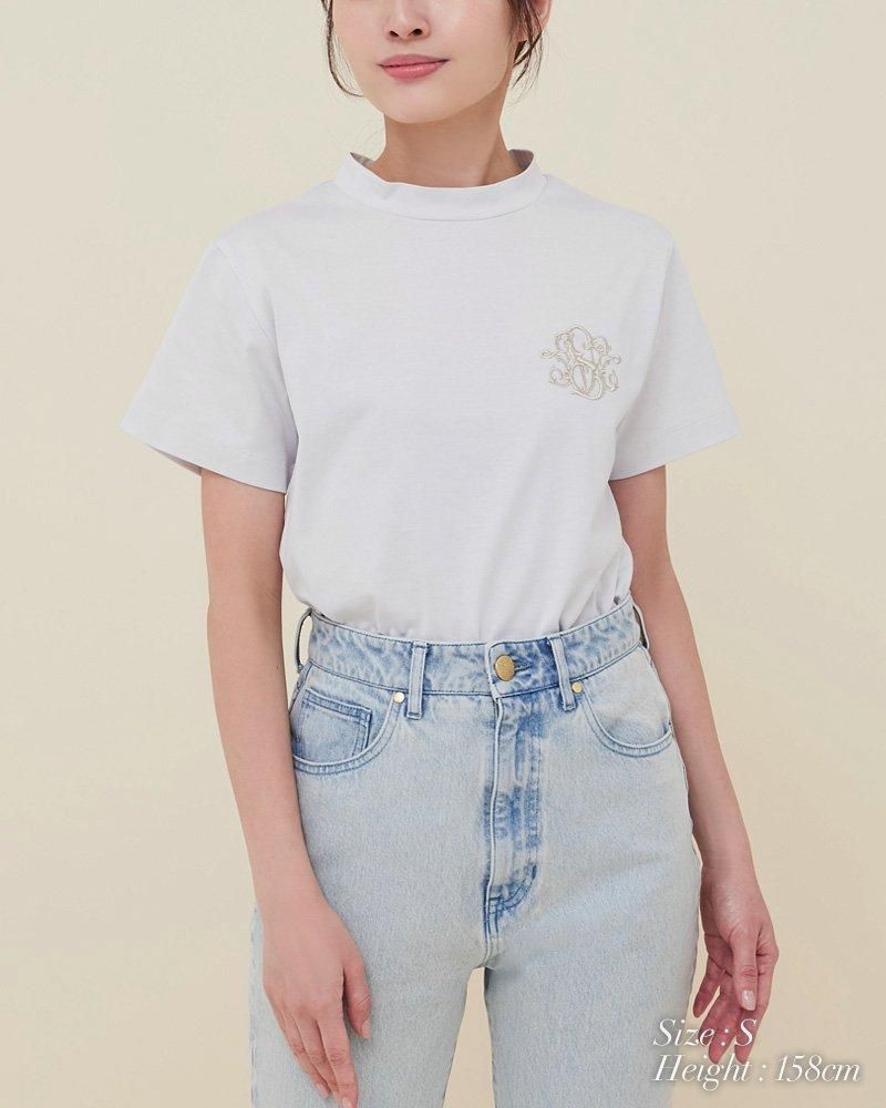 SVT刺繍Tシャツ(ライトグレー) - seventen SVT刺繍Tシャツ(ライトグレー) - seventen