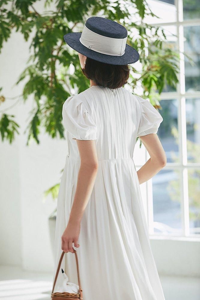 セブンテン　ワンピース　最終価格です 20％off】ボックスタックマキシワンピース(レッドギンガム